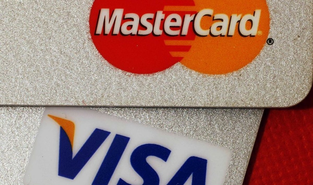 Krediitkaart, Visa, MasterCard