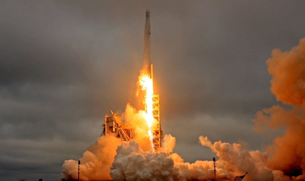 Falcon 9 start veebruaris. 