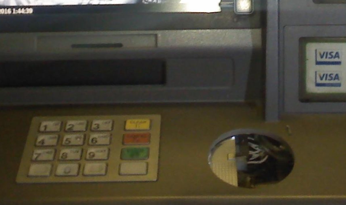 ATMide rünamine Tallinnas