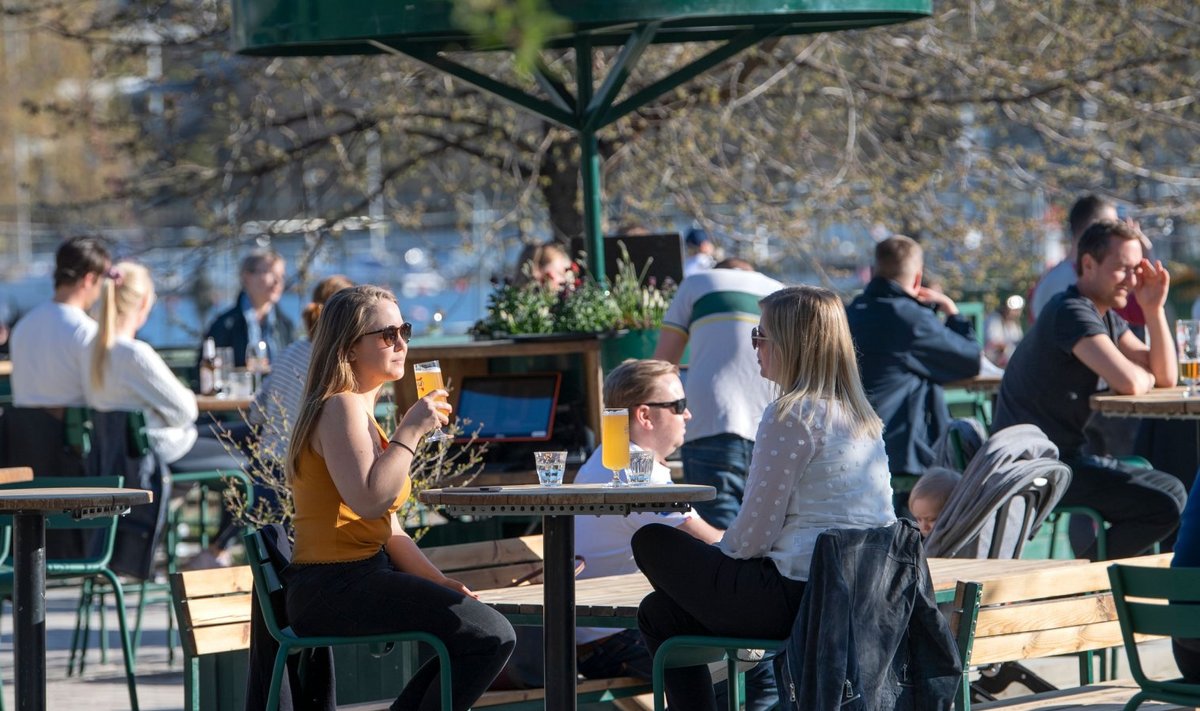 Stockholmi elanikud said juba aprilli lõpus sooja ilma nautida.