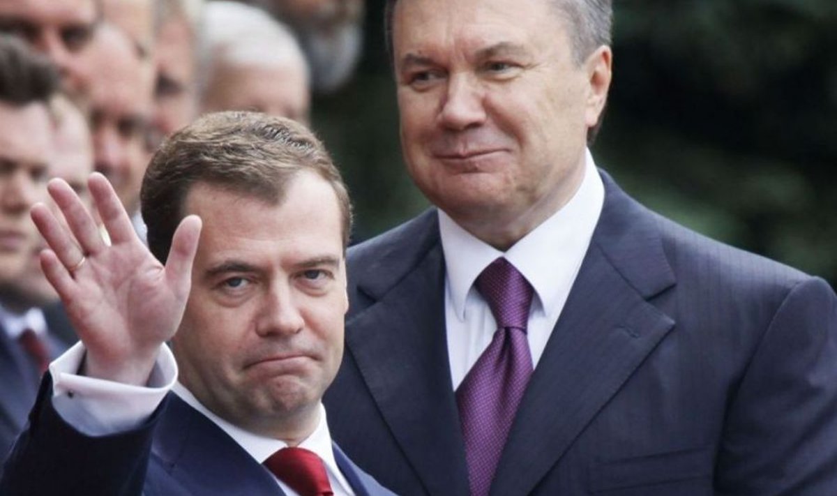 Medvedev ja Janukovitš