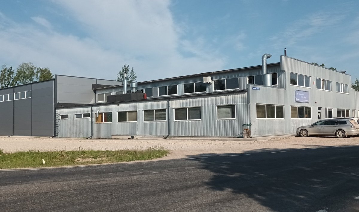 Meisli OÜ uus tootmishoone Ruusmäel.
