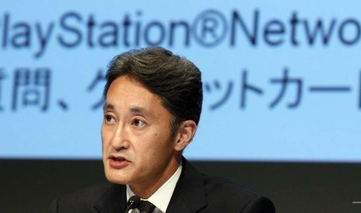 Sony pealikke presikonverentsil. Foto: Kim Kyung-Hoon, Reuters
