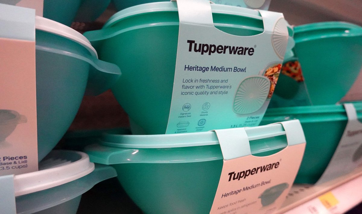 Aprillis hoiatas Tupperware, et pankrott võib lähedal olla.