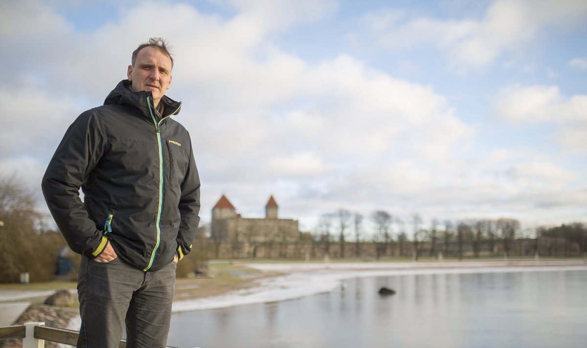Ergo Oolup 2016. aasta veebruaris, mõned nädalad enne Visit Saaremaa anetisse astumist.