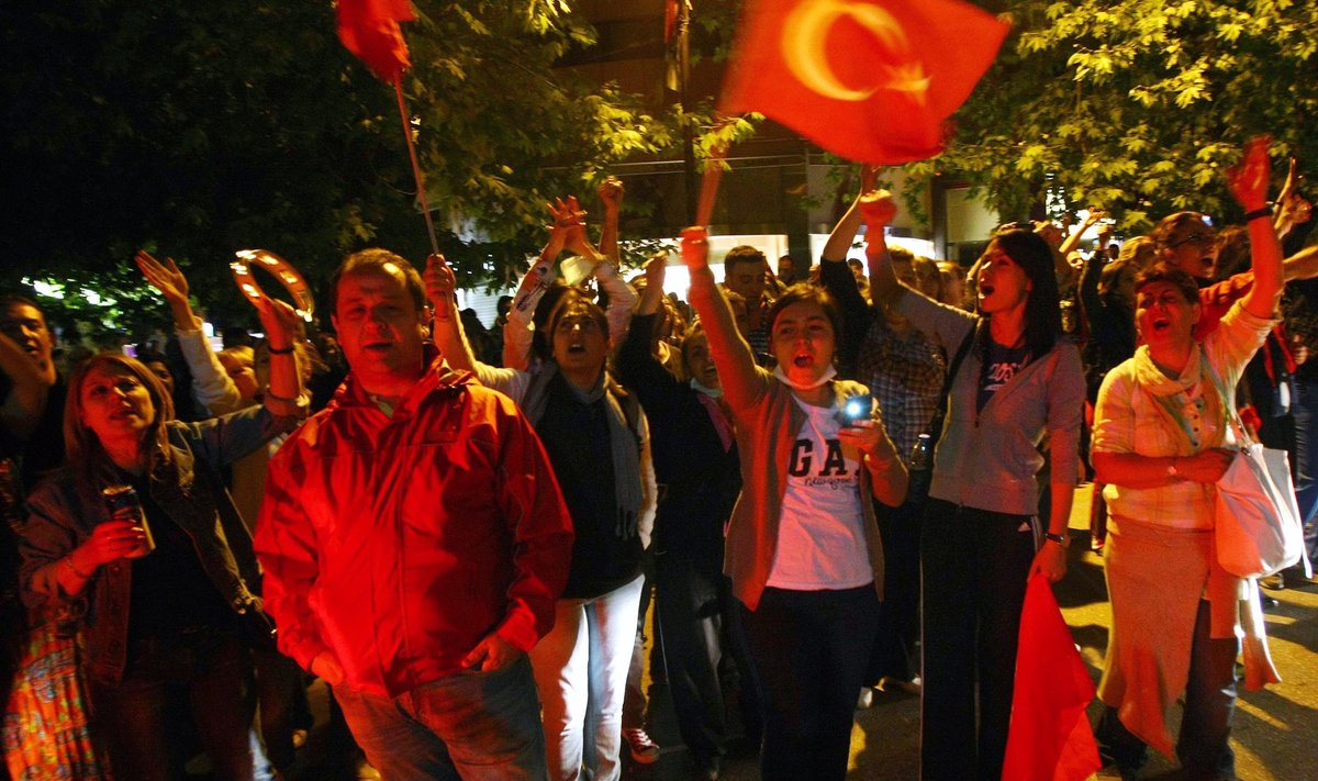 Valitsusvastane meeleavaldus Ankaras