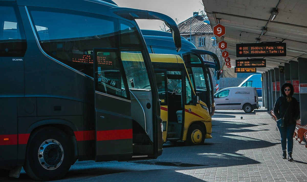 Tallinna Bussijaam. Foto on illustreeriv!