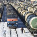 FOTOD: Rongid raudteelaste streigipäeval Narva jaamas