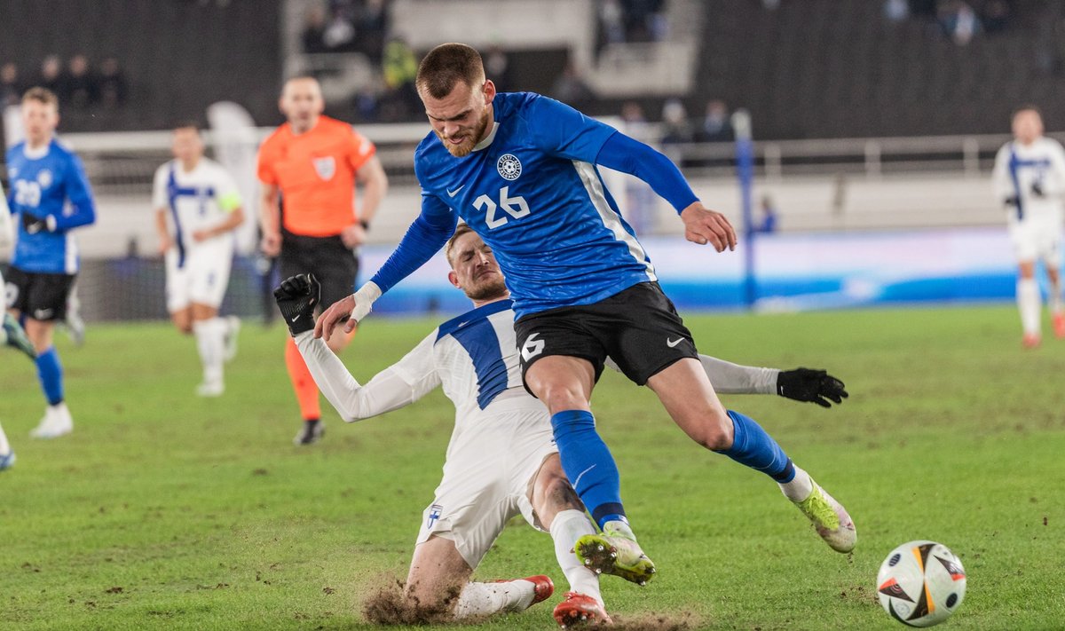 Alex Matthias Tamm mängus Soomega.