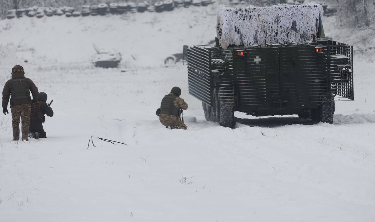 Ukraina rahvuskaardi seersantide eriväljaõpe Harkivi oblastis