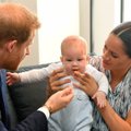 ФОТО | Маленький сынишка Меган Маркл и принца Гарри впервые вышел в свет