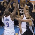 NBA TOP 5: Thunder peatas Spursi comebacki - "kulp" Duncanile ja pealtpanek Durantilt