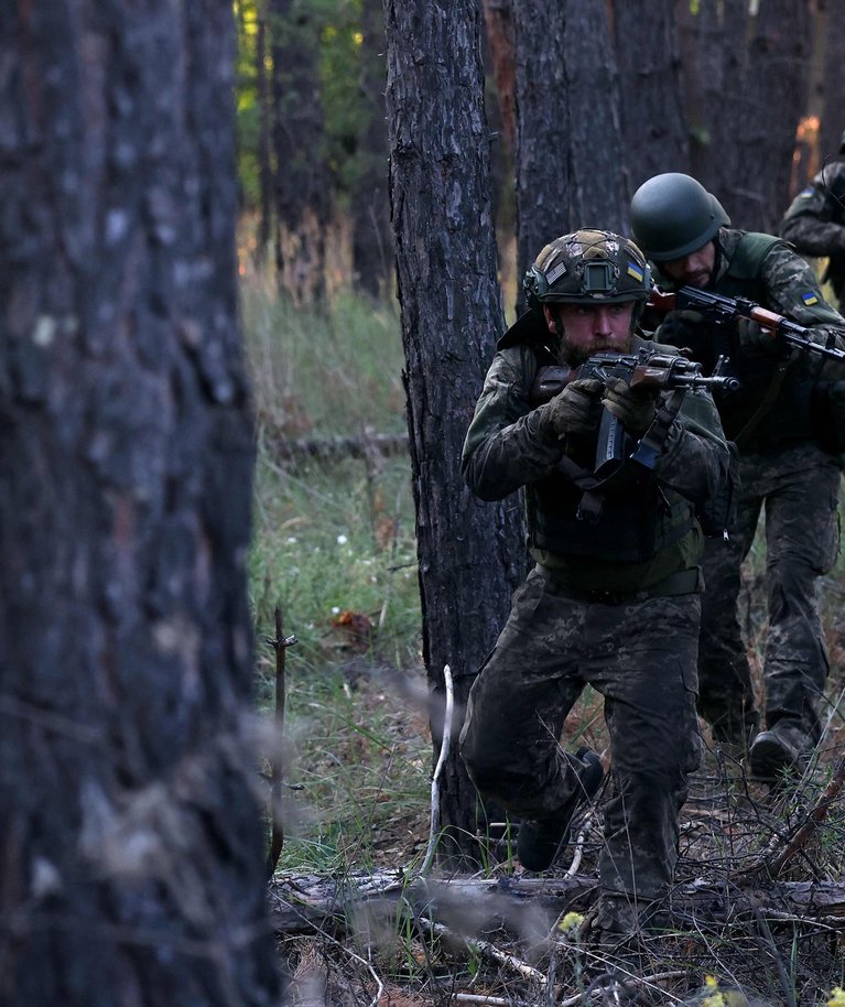 Ukraina sõjaväelased Donetski piirkonnas