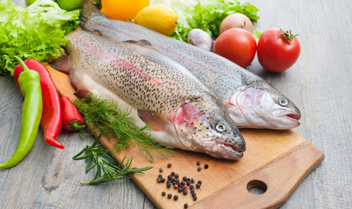 Ka talvel peaks külmkapist leiduma värvilisi köögivilju ning tervislik on süüa kala vähemalt kolm korda nädalas.