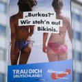 Saksamaa parempoolne AfD võtab maha põrsapildiga islamivastaseid postreid