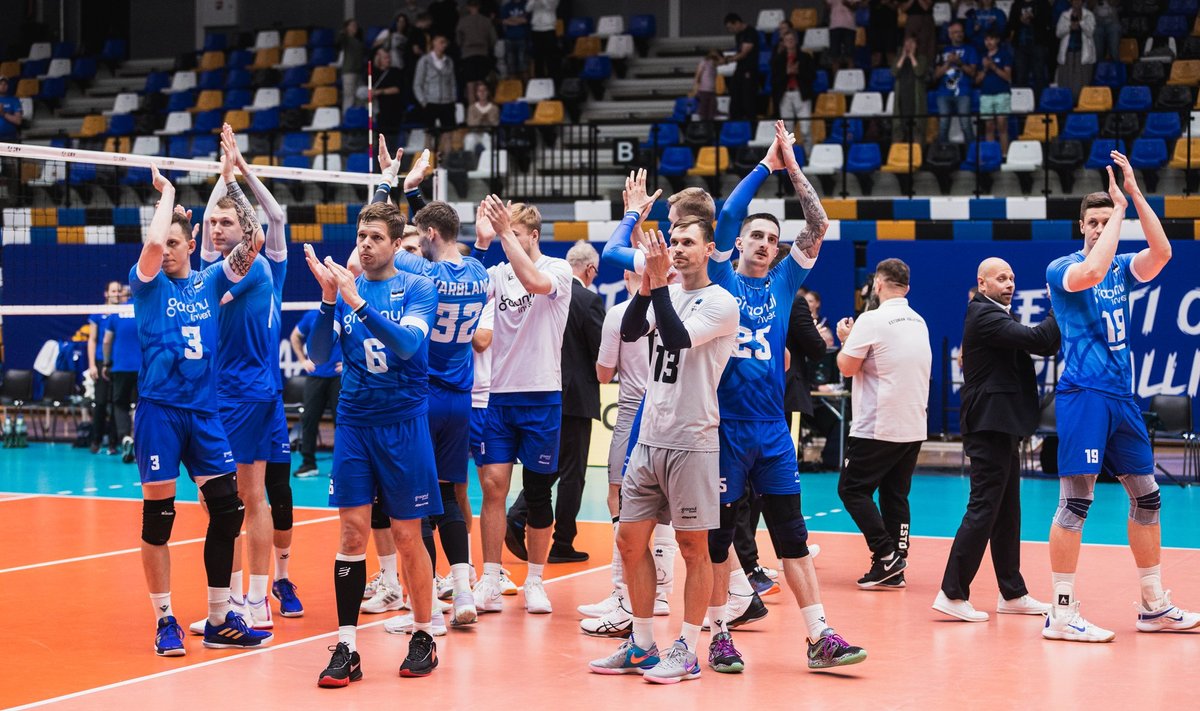 Eesti meeste võrkpallikoondis võõrustas tänavu Tartus Kuldliiga mänge. Praeguse seisuga mängitakse tuleval aastal ootamatult Hõbeliigas.