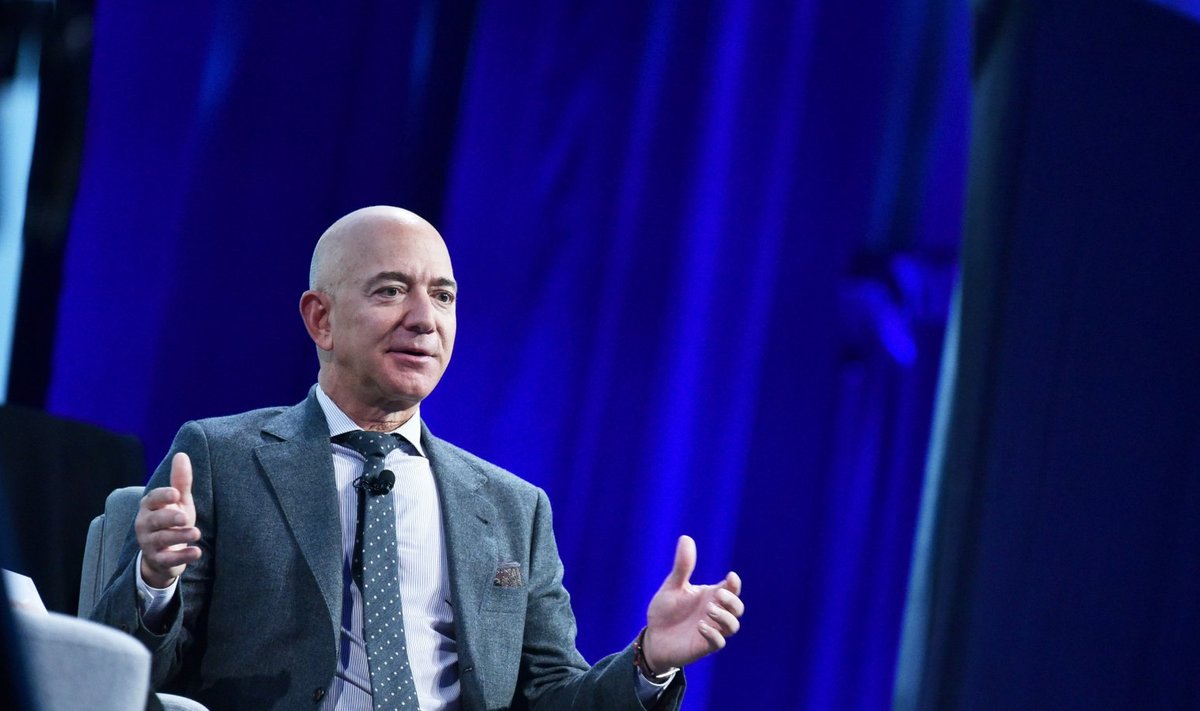 Jeff Bezos langes maailma rikkuselt teiseks inimeseks