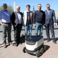 Таллиннским властям продемонстрировали робота-курьера