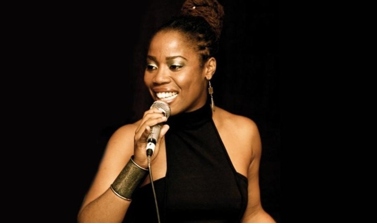Sügava aldihäälega afro-haiti päritolu lauljanna Pauline Jean USAst. (foto, Nõmme Jazz)