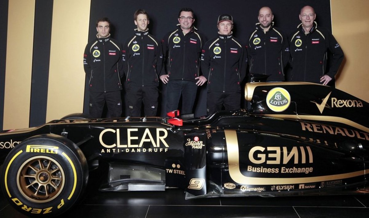 Lotuse F1 2012. aasta mudeli esitlus