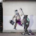 Oma isikut varjav tänavakunstnik Edward von Lõngus: politseinikud oskavad kunstnikul ja pätil vahet teha 