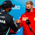 VIDEO | Lewis Hamilton sai Schumacherilt südamliku kingituse