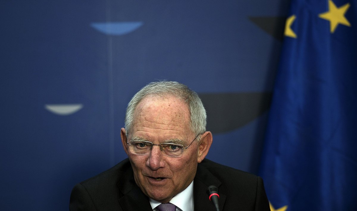 Saksamaa rahandusminister Wolfgang Schäuble
