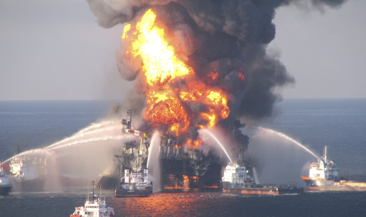 BP naftaplatvormi Deepwater Horizoni katastroof Mehhiko lahes