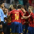 Hispaania jalgpallikoondise peatreener süüdistas põrumises kohtunikku