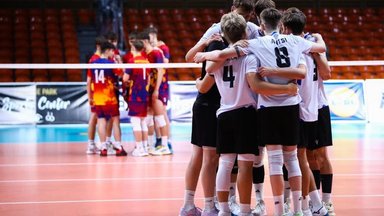 Eesti U18 võrkpallikoondis tunnistas EM-finaalturniiril Tšehhi paremust