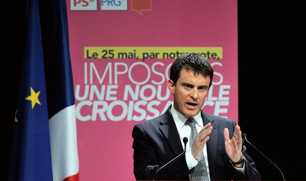 Prantsuse peaminister Manuel Valls