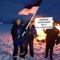 FOTOD ja VIDEO: Eesti ja Läti põllumehed süütasid protestilõkked