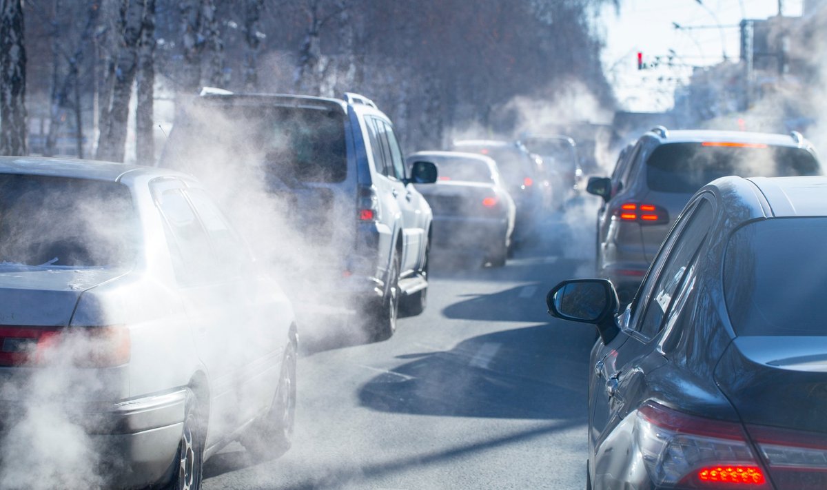Kõige suurem õhusaastus linnades pärineb sõidukitelt.