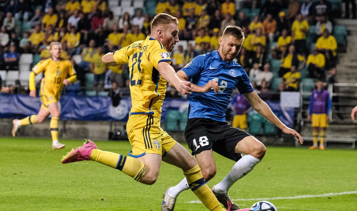 Eesti vs Rootsi jalgpall