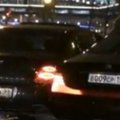 VIDEO: Maybach ja Bentley mõlkisid Moskvas plekki