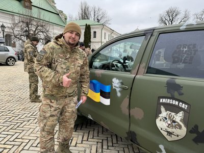 Военнослужащий ВСУ Евгений с позывным Санитар.