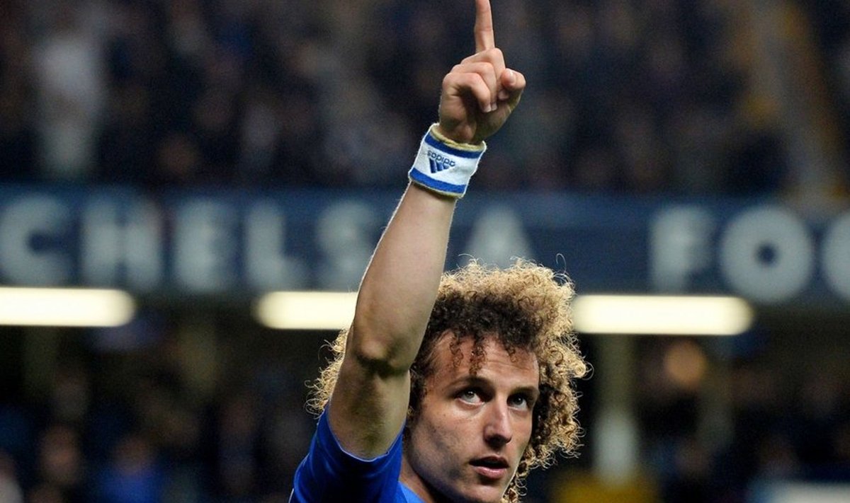 David Luiz oli Chelsea eest taas täpne.