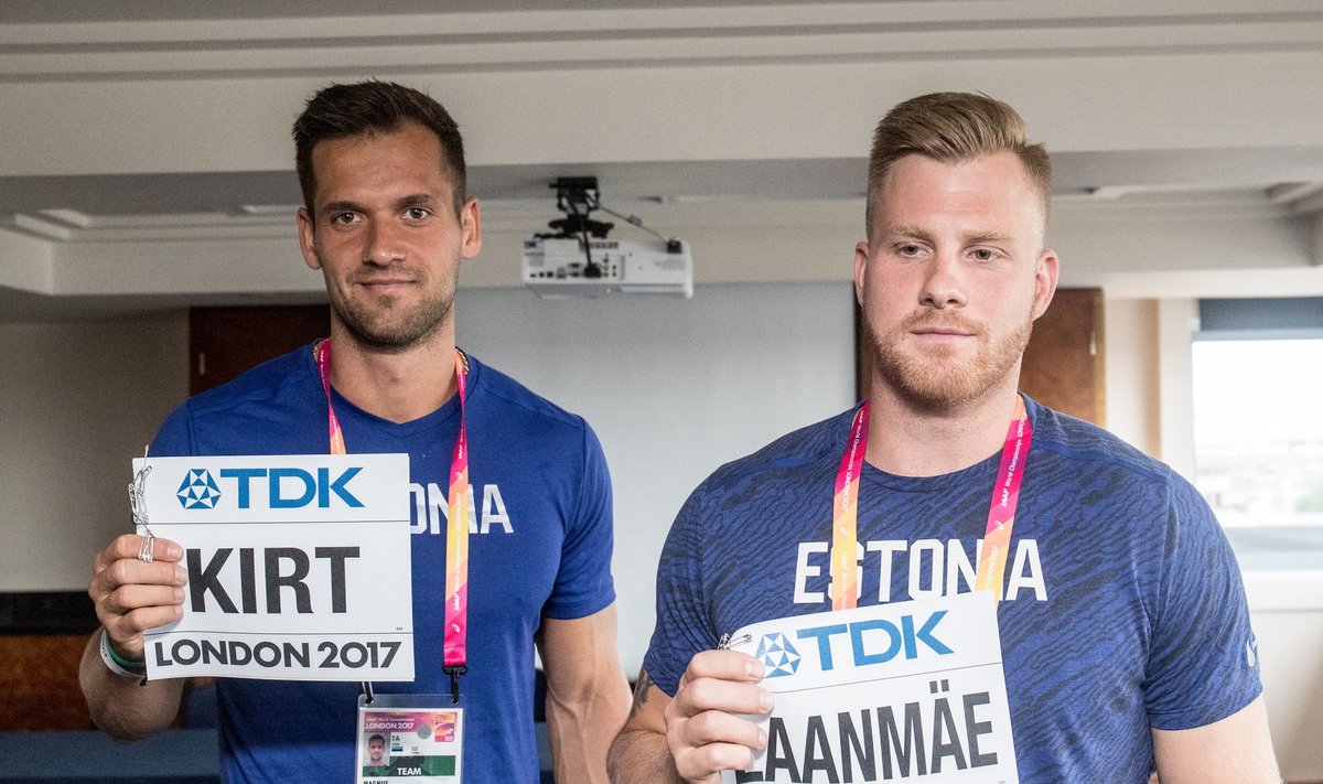 Magnus Kirt ja Tanel Laanmäe on seadnud selge sihi jõudmaks MMil lõppvõistlusele.