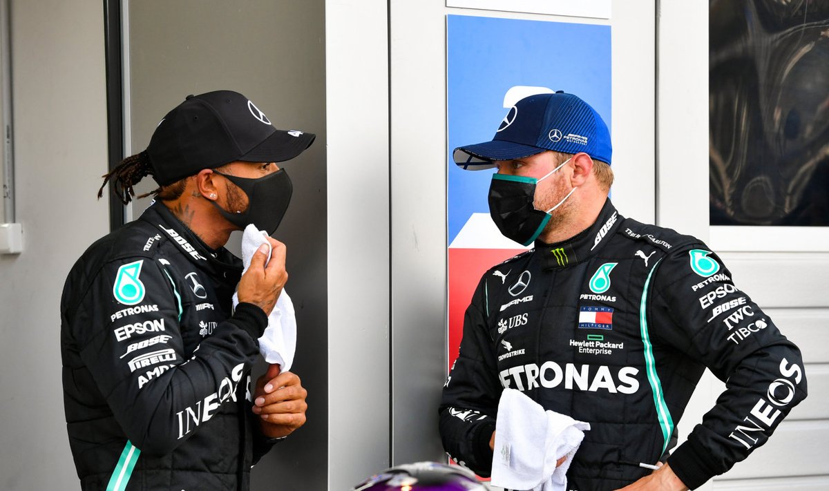 Lewis Hamilton ja Valtteri Bottas