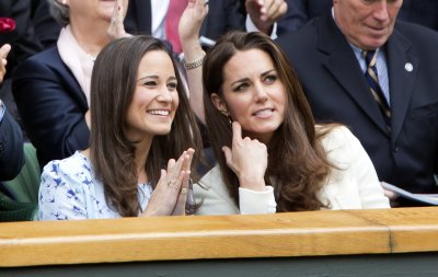 Pippa Middleton ja Catherine, Cambridge'i hertsoginna, Wimbledonil 2012