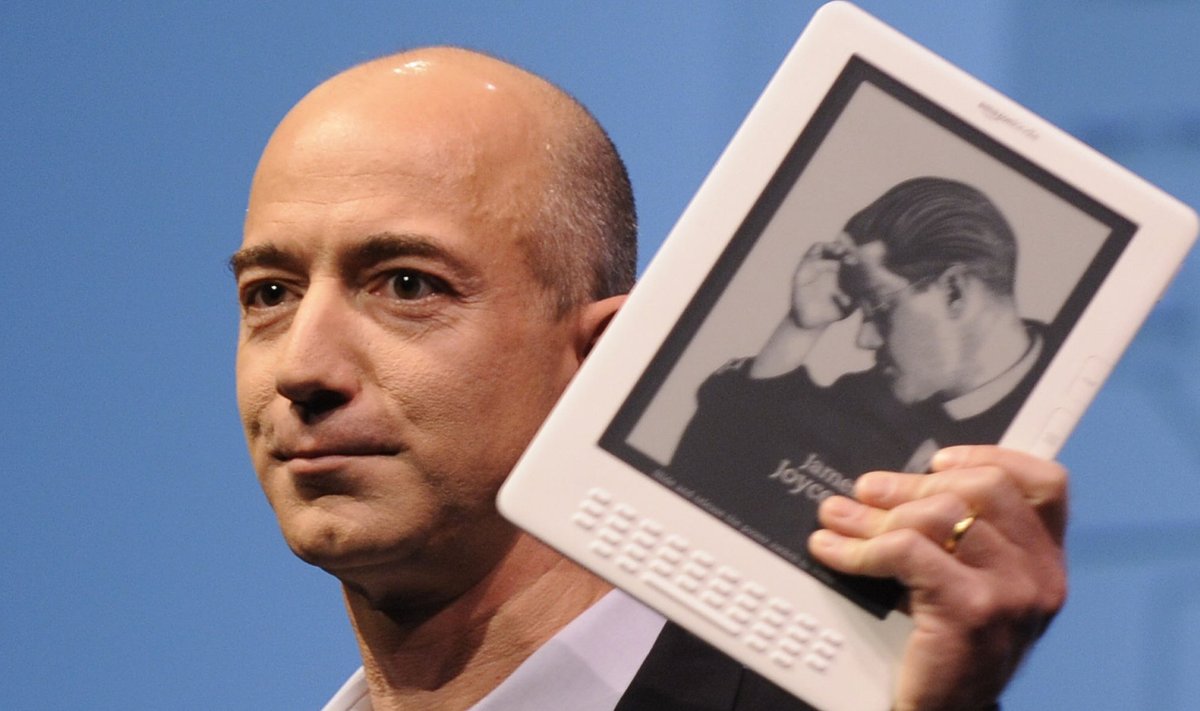 Online retail giant Amazon.com CEO Jeff Bezos