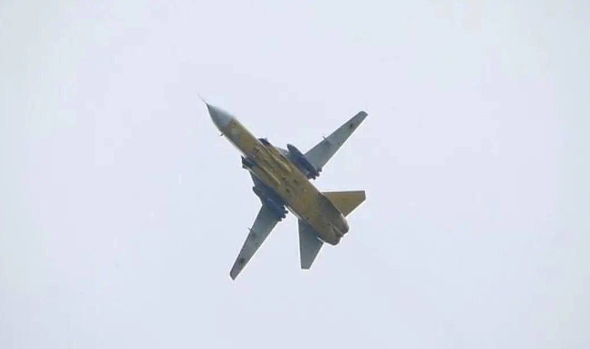 Ukraina Su-24M rakettidega Storm Shadow.