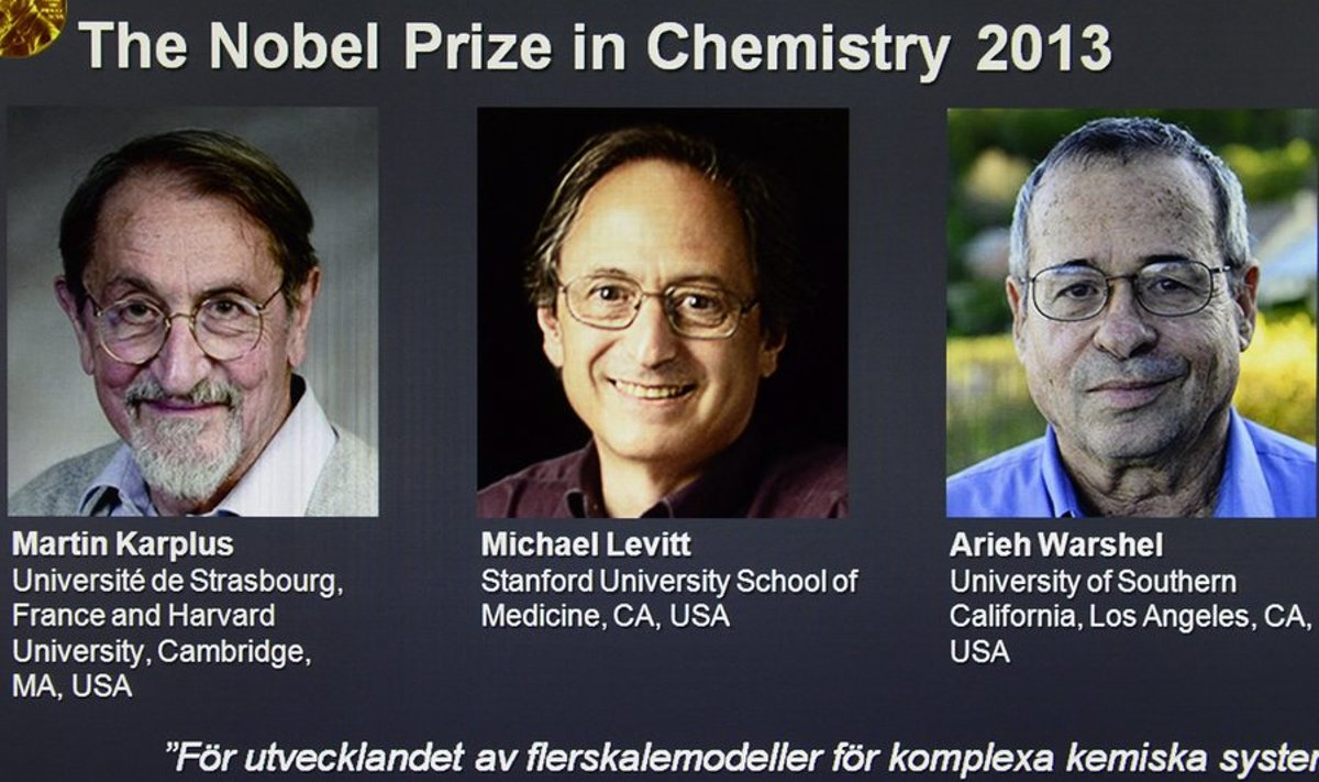 Nobeli keemiapreemia laureaadid 2013