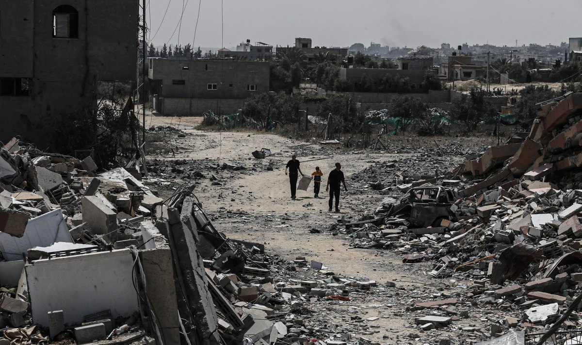 Iisraeli okupeeritud territoorium näeb pärast kättemaksurünnakuid välja selline.