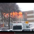 VIDEO: Soomes põles suure leegiga Kouvola koolimaja