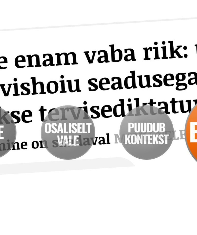 Kuvatõmmis Telegrami portaalist