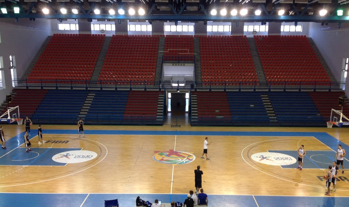 Eesti korvpallikoondise mängupaik Nikosias