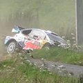 VIDEO | M-Spordi sõitja tegi Belgia rallil karmi avarii