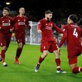 Tabeliliider Liverpool noppis Premier League'is järjekordse võidu