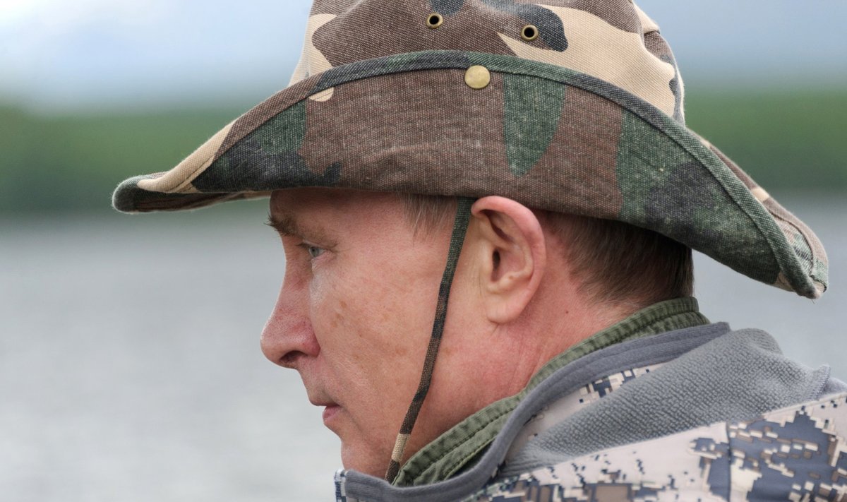 President Putin kalastamas